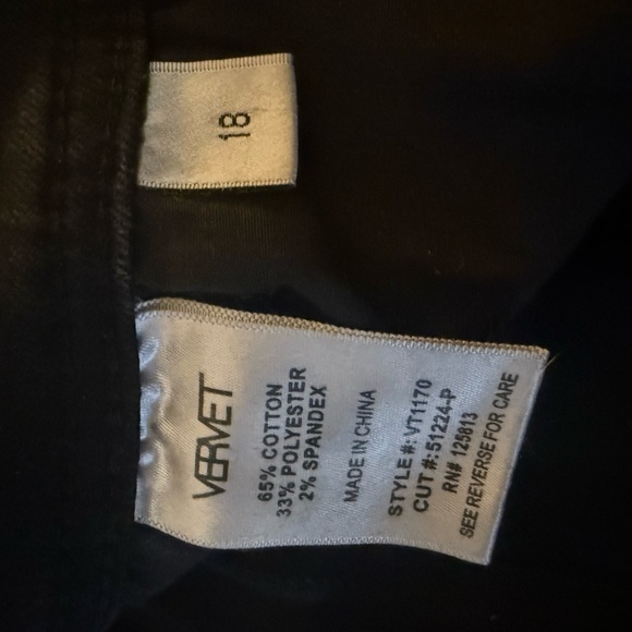 Vermet Button Fly Straight leg jeans Vermet Size 18 - Picture 13 of 13